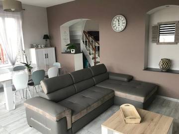Gîte pour 6 personnes, avec jardin à Pendé (Somme)