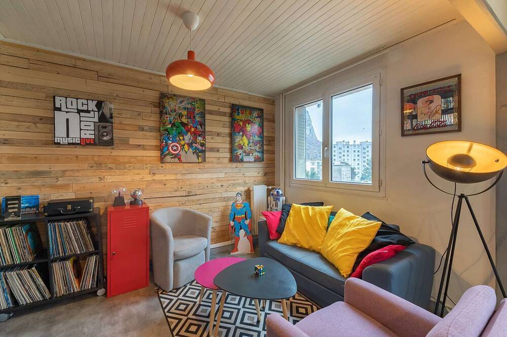 Apartamento entero, Volver al apartamento de los 80 in Saint-Égrève, Isère