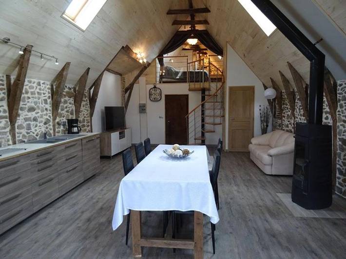 Location de vacances pour 4 personnes, avec terrasse à Castelnau-de-Mandailles - 3