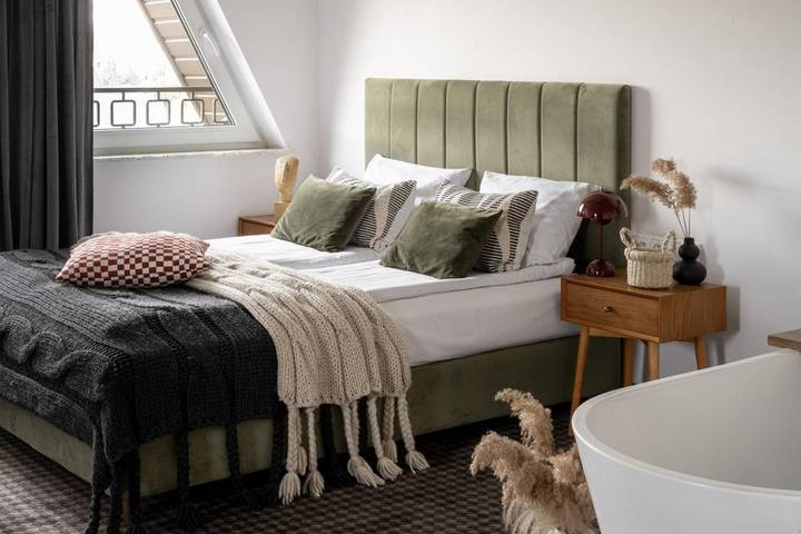 Bed & breakfast dla 2 osób, z ogród i sauna oraz jacuzzi w Beskidy