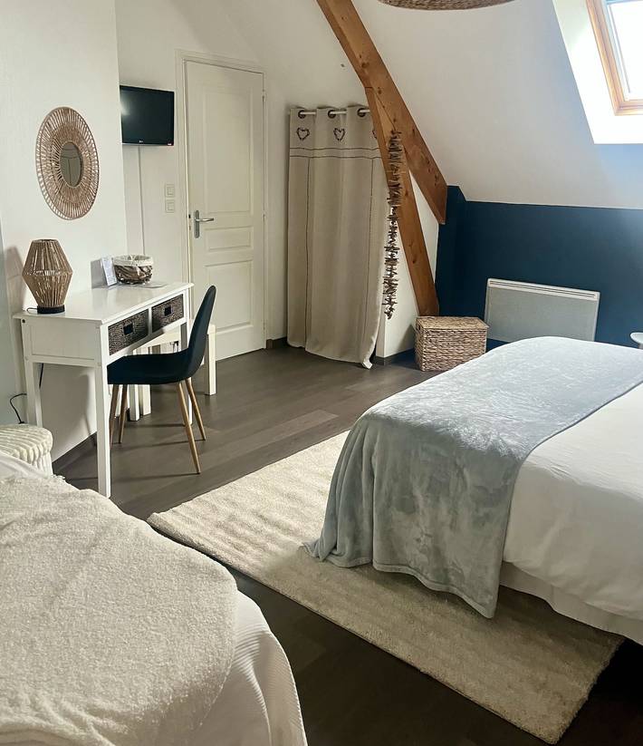 Chambre d’hôte pour 2 personnes, avec jardin à la Baie du Mont-Saint-Michel - 4