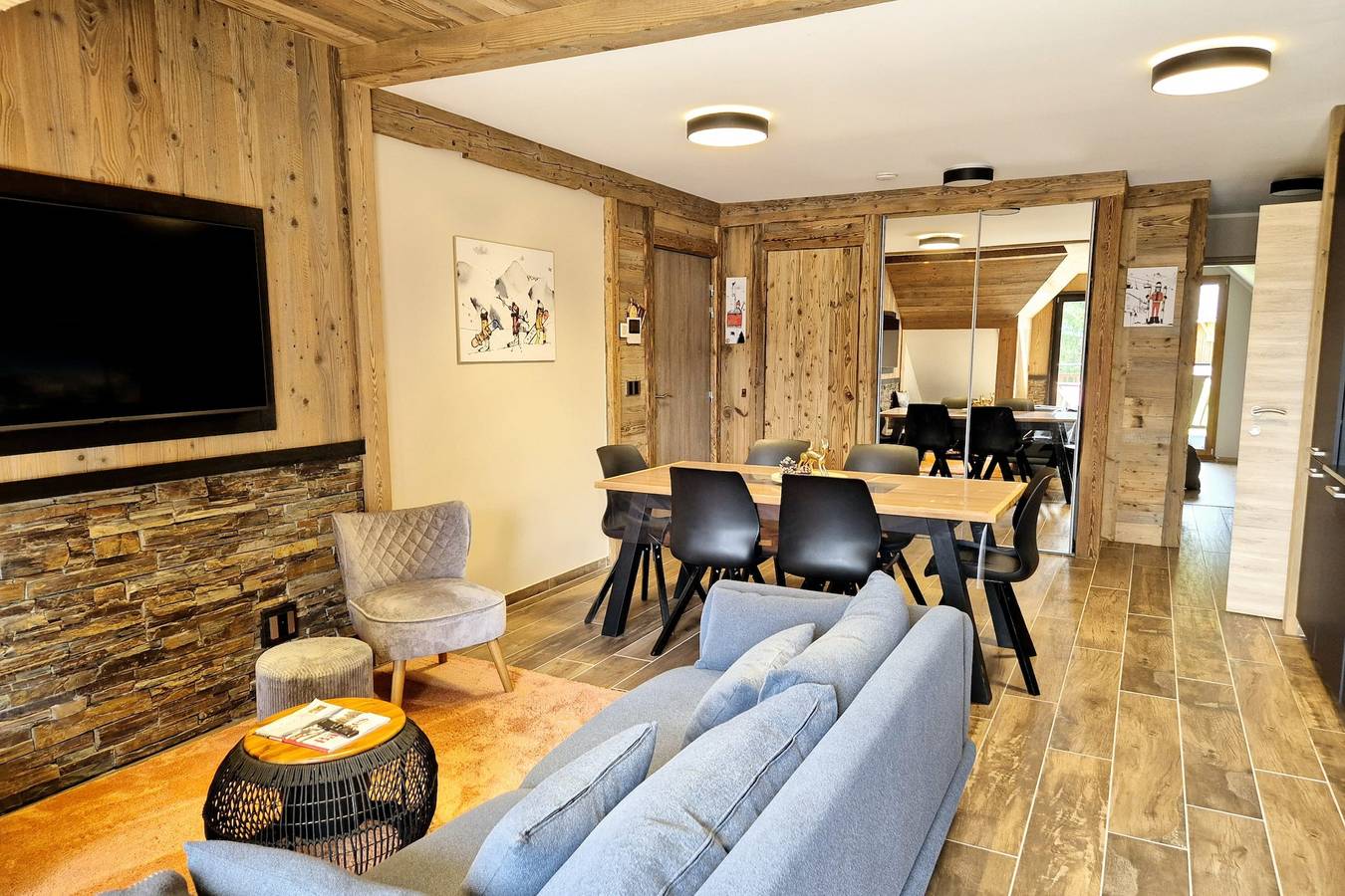 Appartement de vacances entier, Appartement d'Exception aux Pieds des Pistes in La Féclaz, Les Déserts