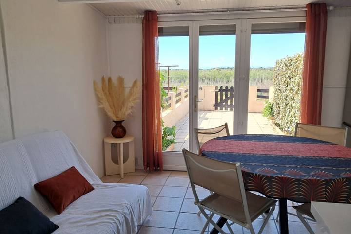 Maison de vacances pour 4 personnes, avec Terrasse et Jardin