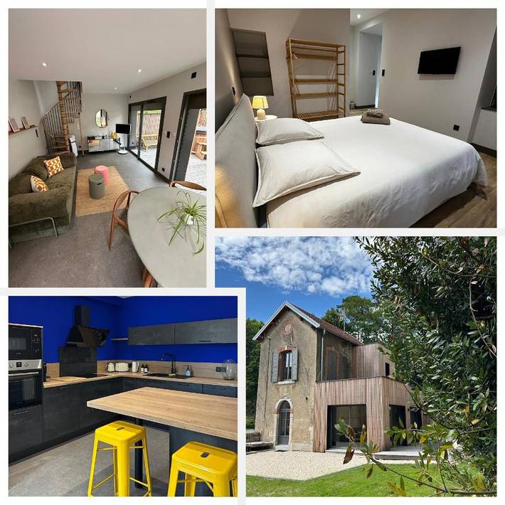 Location de vacances pour 4 personnes, avec jacuzzi ainsi que sauna et jardin à Vesoul