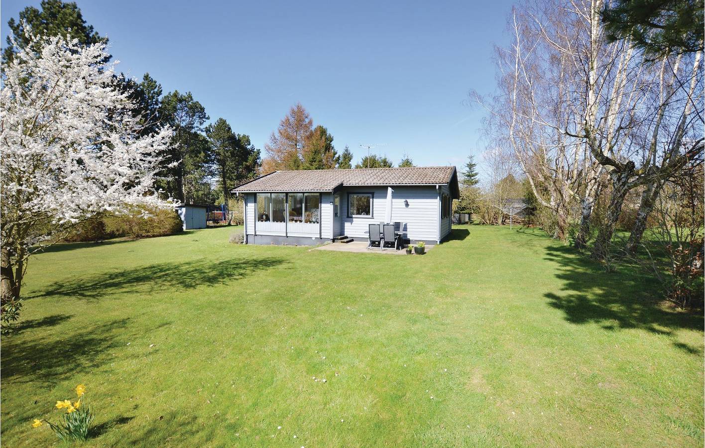 Ferienhaus für 4 Personen mit Terrasse in Vig Lyng, Vig