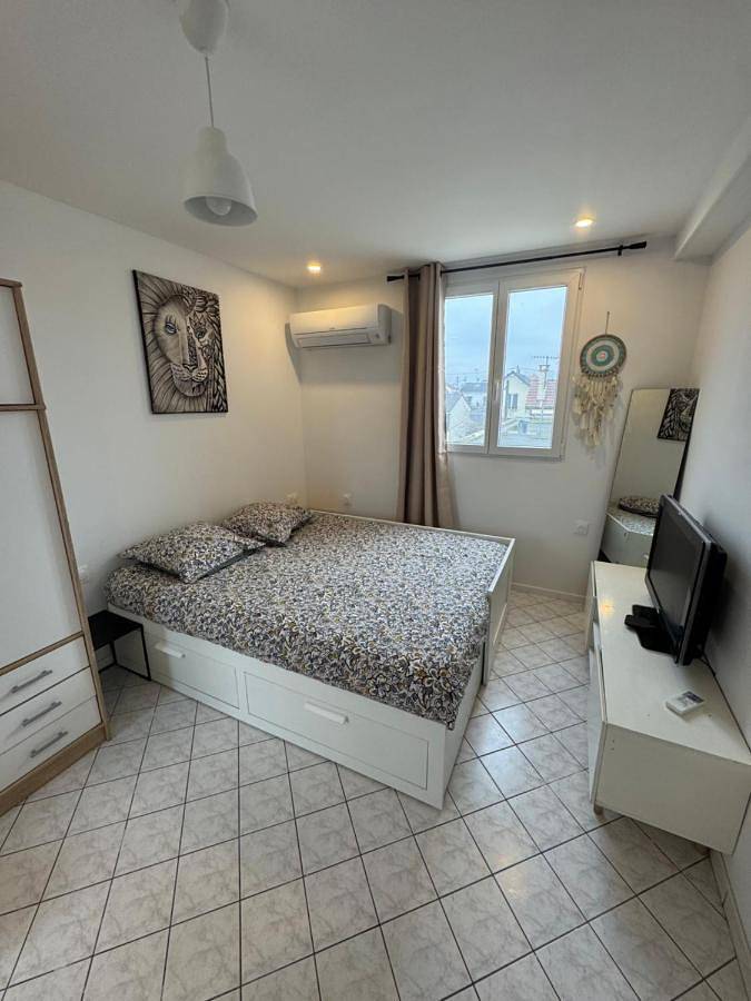Appartement de vacances pour 2 personnes, avec Terrasse à Houilles