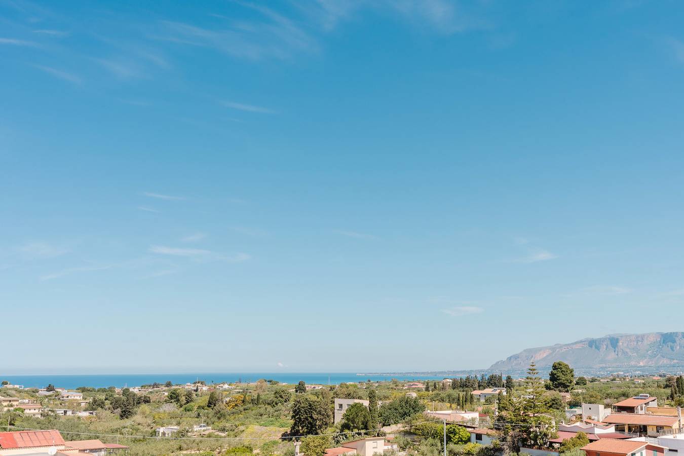 Ganze Wohnung, Ferienhaus 'Angela' mit Meerblick, Wi-Fi und Klimaanlage in Partinico, Palermo Provinz