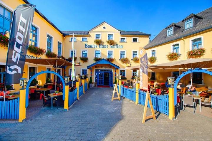 Hotel für 2 Personen, mit Terrasse und Sauna