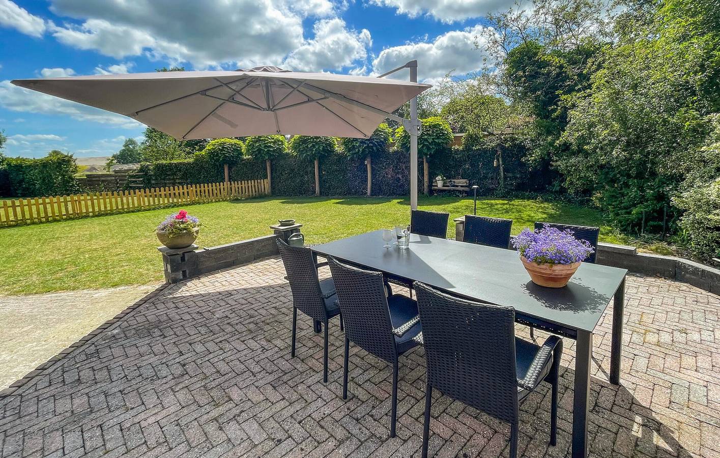 Vakantiehuis voor 4 personen met terras in Friesland