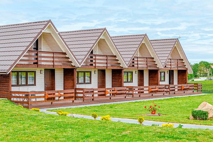 Chalet pour 6 personnes, avec terrasse et jardin, animaux acceptés en Pologne