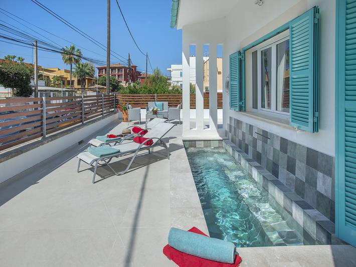 Villa für 8 Personen, mit Balkon und Terrasse sowie Ausblick in Pollença - 2