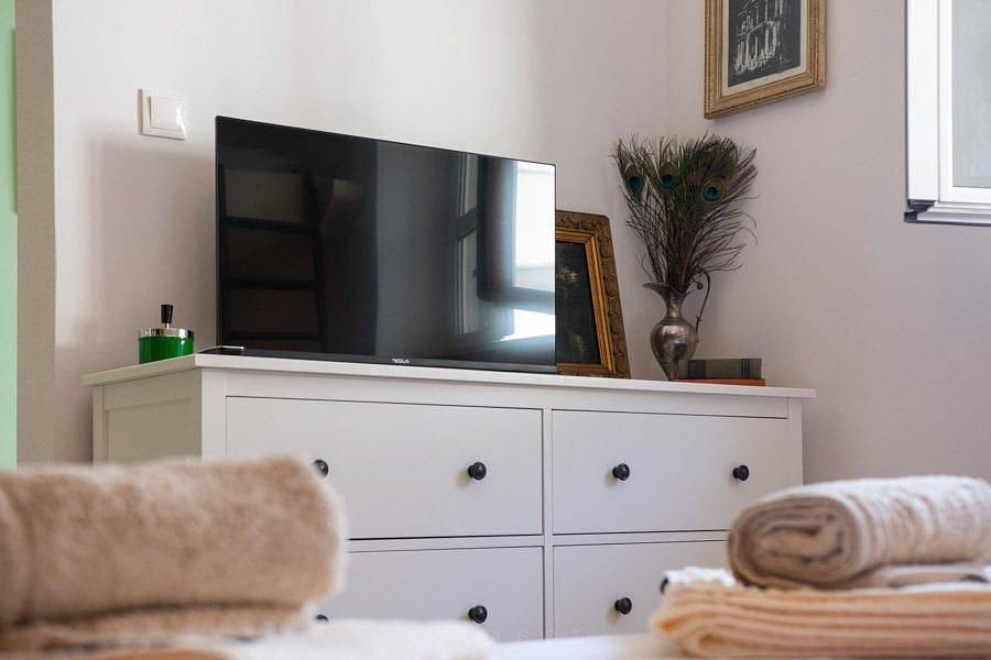 Ganze Wohnung, Apartment Sanja- 25m from sandy beach in Dugi Rat, Split-Dalmatien