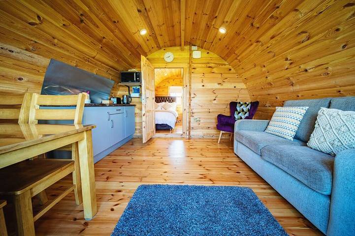 Glamping for 4 people, with Terrace and Garden in County Mayo