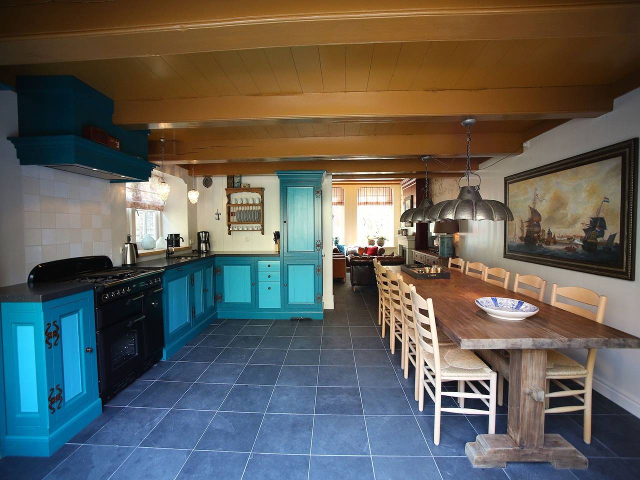 Listed 1777 building in historical Enkhuizen in Enkhuizen, Markermeer