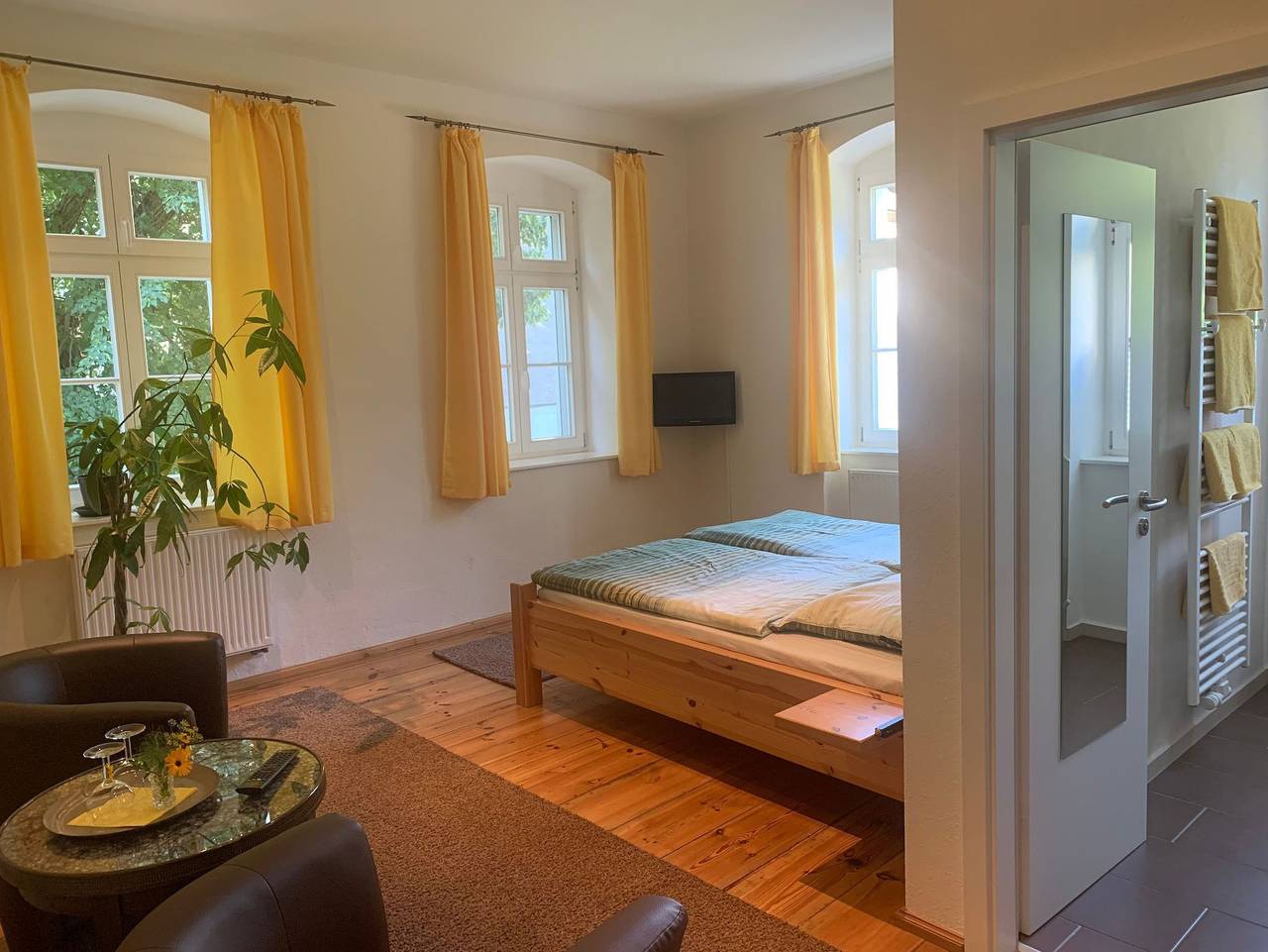 Loensches Gut - Doppelzimmer 1 in Görlitz, Oberlausitz-Niederschlesien