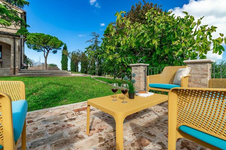 Villa Vagnini in Pésaro, Valle del Metauro