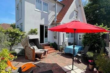 Ferienhaus für 6 Personen, mit Garten und Sauna sowie Terrasse, mit Haustier in Burg auf Fehmarn
