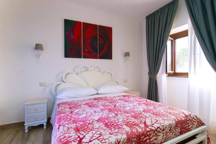 B&b per 3 persone, con terrazza e giardino nonché panorama a Pollica