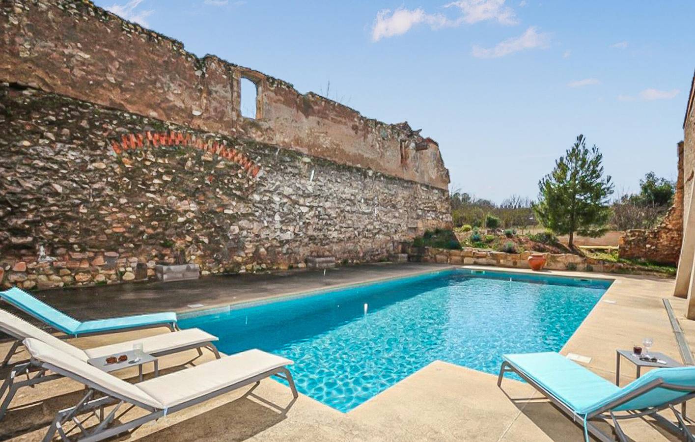 Appartement avec vue panoramique, piscine et parking, à 300 m de l'estuaire de La Berre in Portel-des-Corbières, Région de Narbonne
