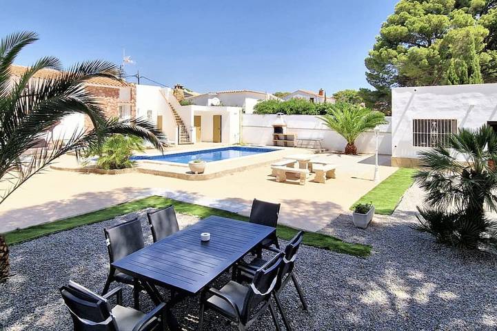 Chalet para 9 personas, con piscina y jardín en Miami Playa