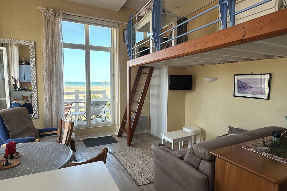 Horizon Bleu Ii, seafront/garden/parking/wifi in Asnelles, Côte de Nacre