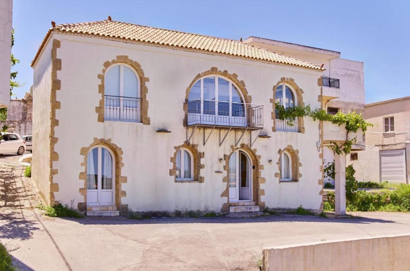 Ferienhaus 'Elaiona' mit Meerblick, Wlan und Klimaanlage in Xamoudochori, Chania und Umgebung