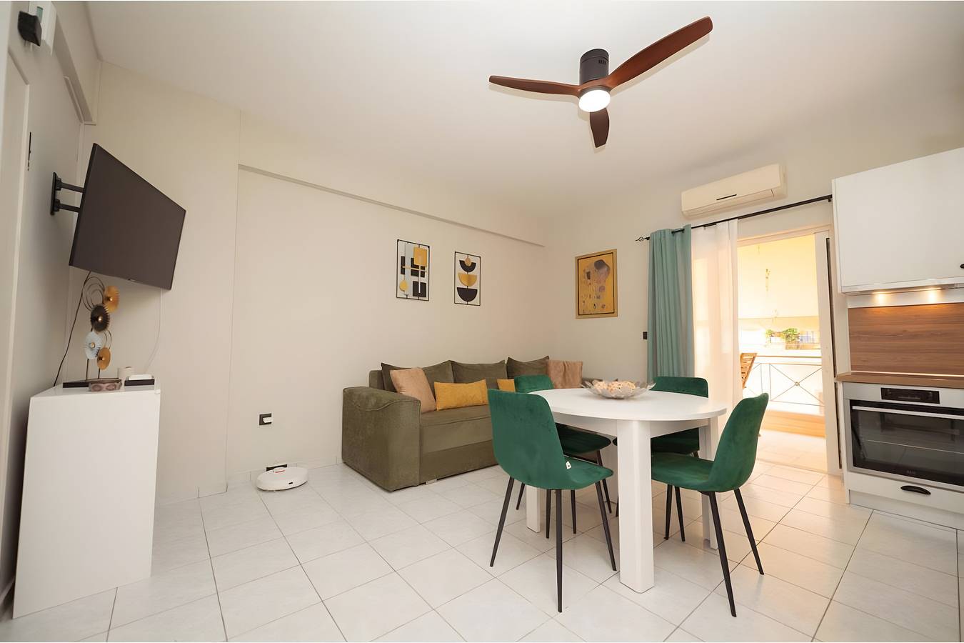 Appartamento intero, Appartamento 'Cozy Stay' con balcone, Wi-Fi e aria condizionata in Preveza, Preveza unità periferica
