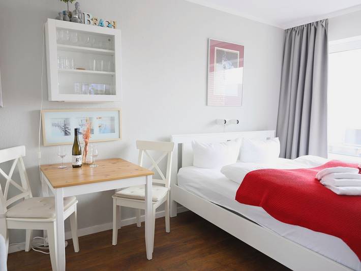 Ganze Wohnung, Gemütliches 1-Zimmer-Appartement mit Südbalkon in Westerland in Westerland, Sylt (Gemeinde)