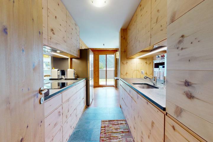 Ferienwohnung für 6 Personen, mit Terrasse in Samedan - 4