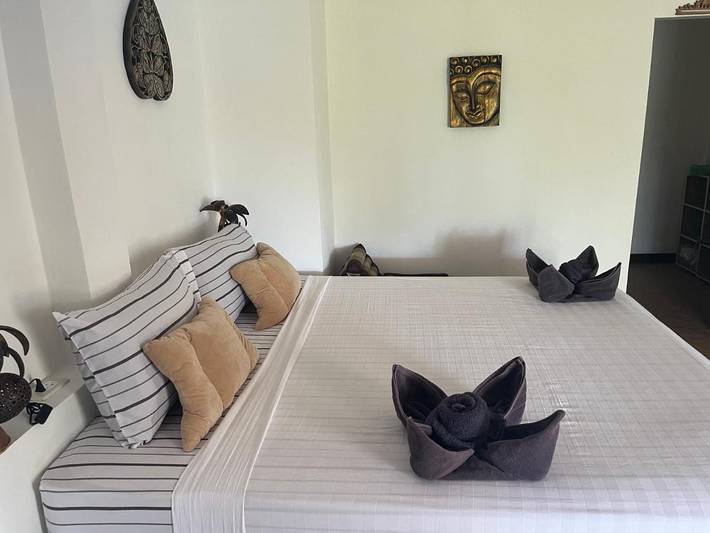 Maison d’hôte pour 2 personnes, avec vue ainsi que piscine et jardin, animaux acceptés à Lamai Beach - 3