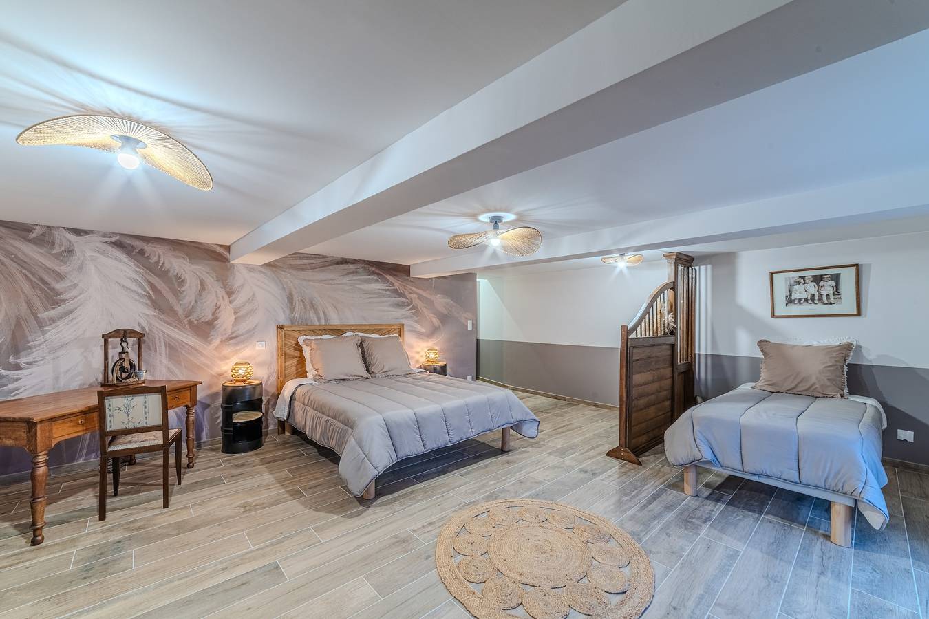 Appartement entier, La Ferme aux Paons - Appartement pour 5p in Coutouvre, Région de Roanne