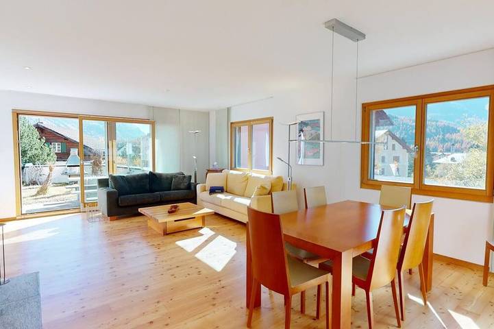 Ferienhaus für 8 Personen, mit Garten in Oberengadin