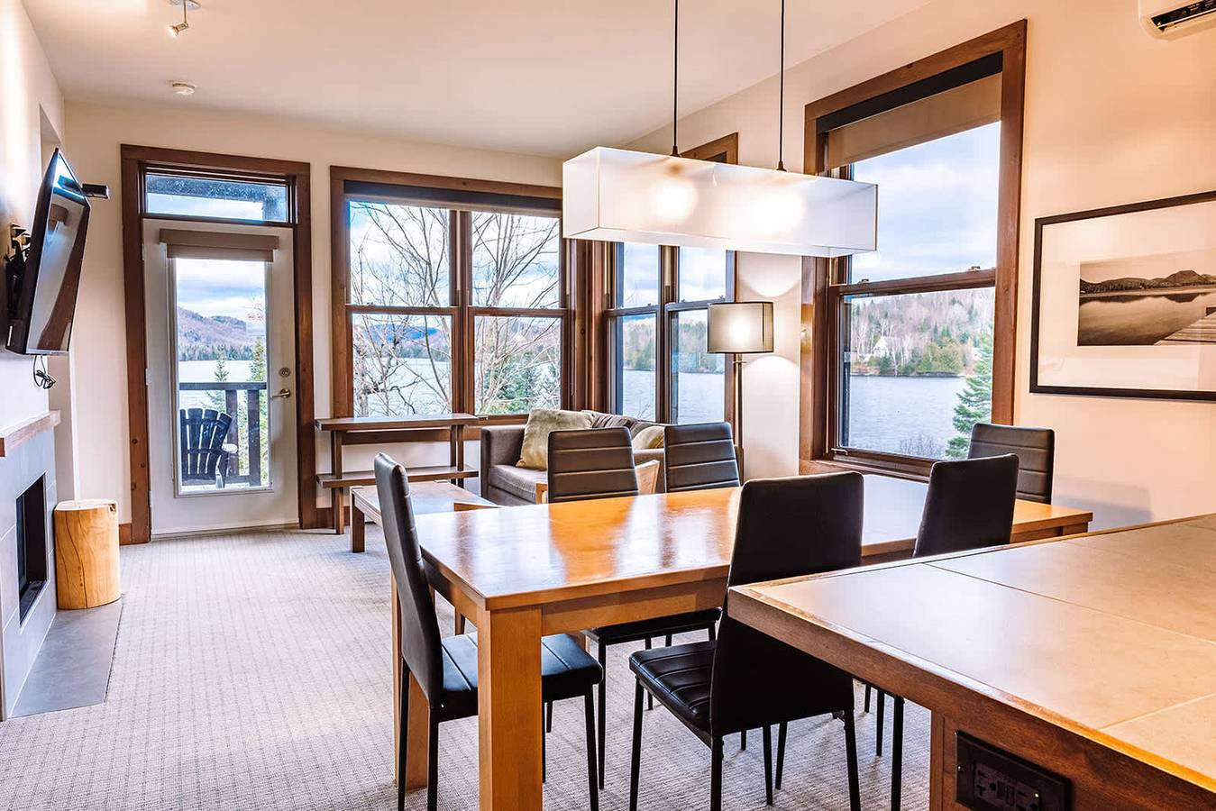 Apartamento entero, Waterfront Suite   Lake Resort in Lac-Supérieur, Quebec