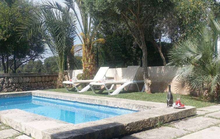 Chalet für 8 Personen, mit Ausblick und Garten sowie Pool in Can Picafort - 2