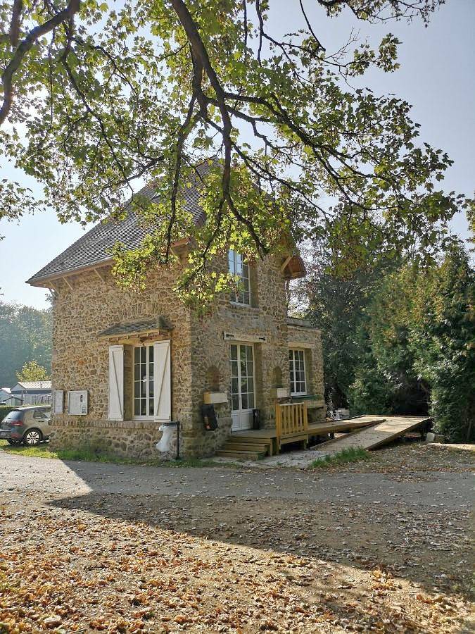 Camping pour 2 personnes, avec Terrasse ainsi que Jardin et Vue