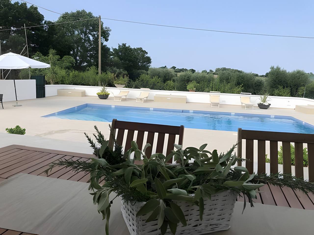 Ferienwohnung 'Villa Bianca N & F' mit privatem Pool, privater Terrasse und Wlan in Ostuni, Salento