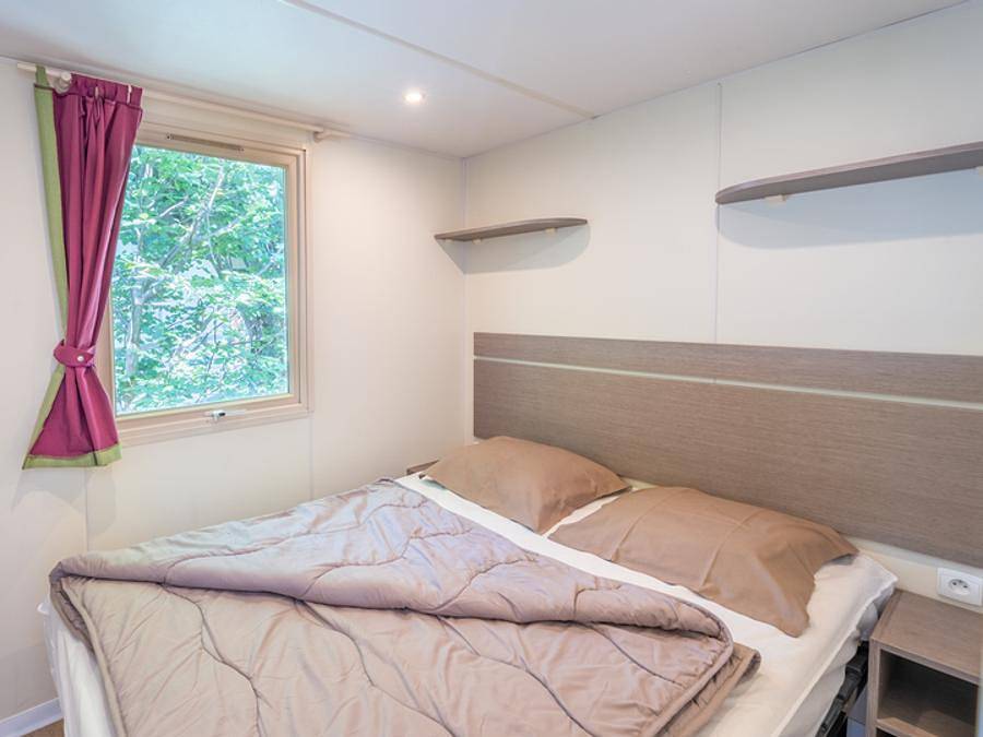 Camping Le Colporteur - Ciela Village - Mobilheim 6 personen - Mobilheim Ciela Confort - 3 Zimmer in Le Bourg-d'Oisans, Nationalpark Écrins