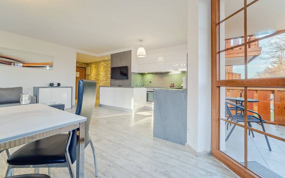 Apartamento vacacional entero, Apartamento de vacaciones para 4 personas con balcón in Karpacz, Sudeten (Polonia)