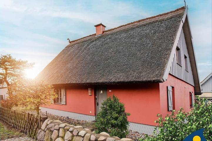 Cottage für 6 Personen, mit Terrasse und Garten sowie Sauna