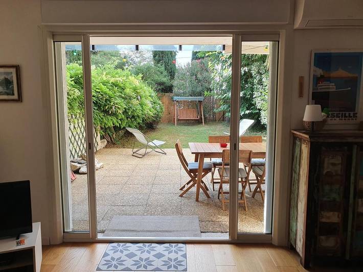 Gîte pour 4 personnes, avec jardin et terrasse, animaux acceptés dans La Pointe-Rouge