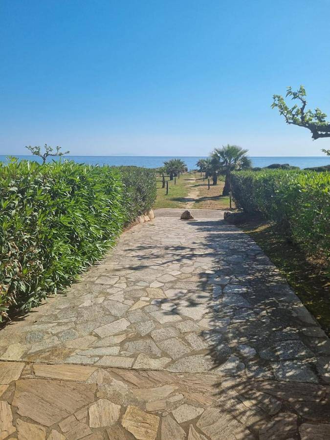 Location de vacances pour 4 personnes, avec vue et jardin ainsi que terrasse et piscine dans Prunete - 2