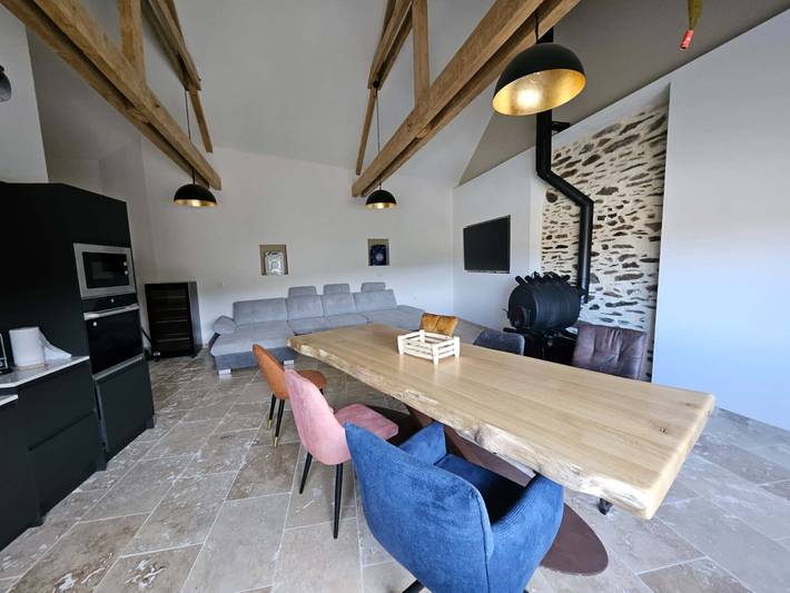 Maison de vacances pour 8 personnes, avec jardin