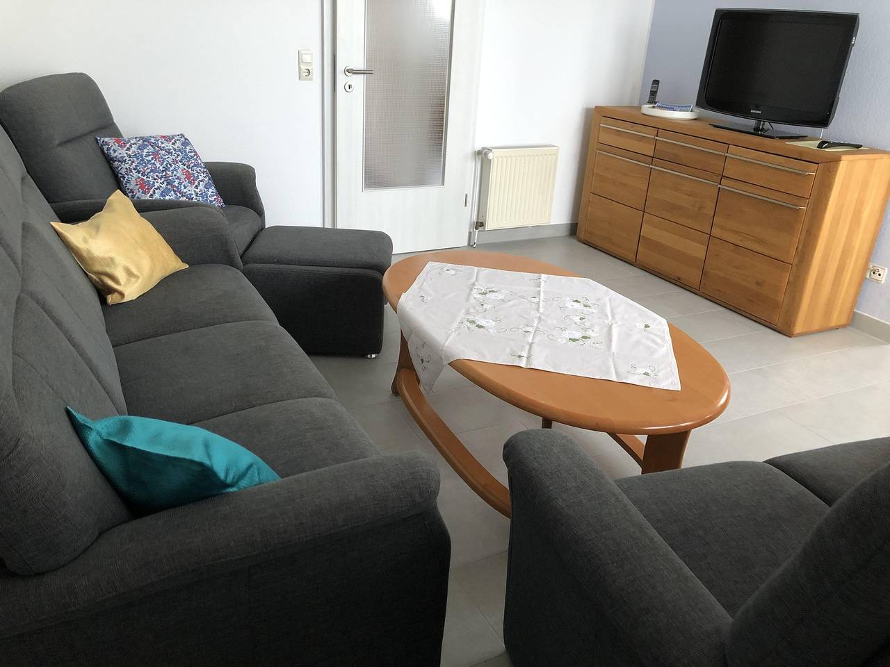 Holiday home for 7 people with garden in Dornum, Landkreis Aurich