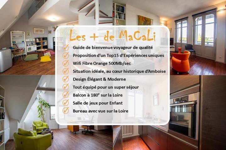 Gîte pour 6 personnes, avec balcon et vue dans Château d'Amboise - 3