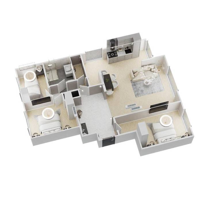 Gîte pour 6 personnes, avec jardin et terrasse à L'Haÿ-les-Roses - 2