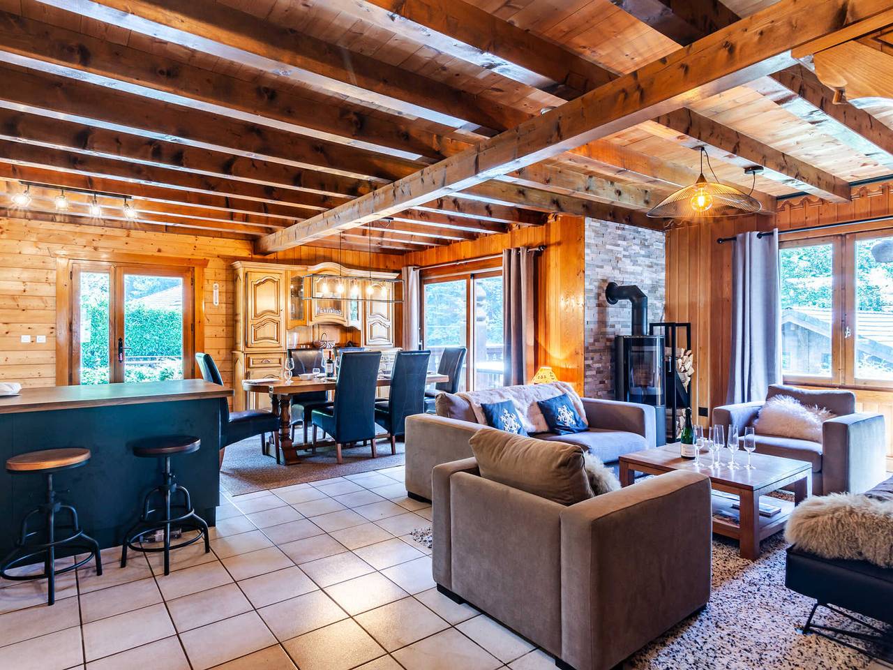 Charmantes Chalet 4 Sz, Garage & Kamin - Morzine in Montriond, Les Portes du Soleil