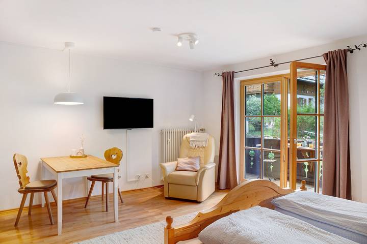 Studio für 3 Personen, mit Balkon in den Ammergauer Alpen - 3