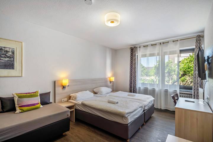 Zimmer für 3 Personen, mit Haustier - 1