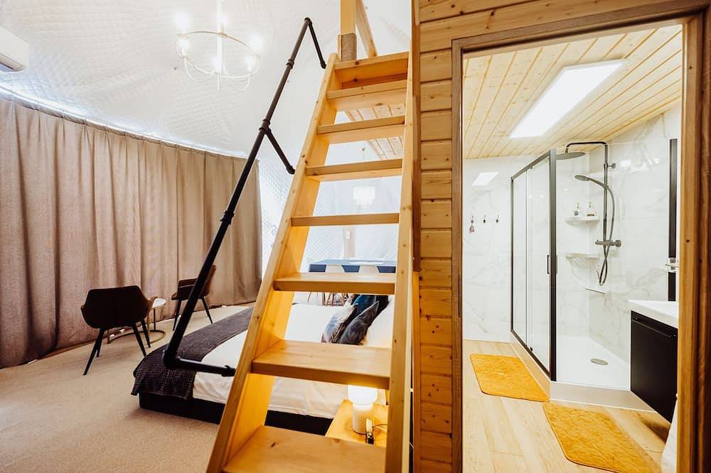 Luxus im Herzen des Riesengebirges Glamping-zelte in Łomnica, Sudeten (Polonia)