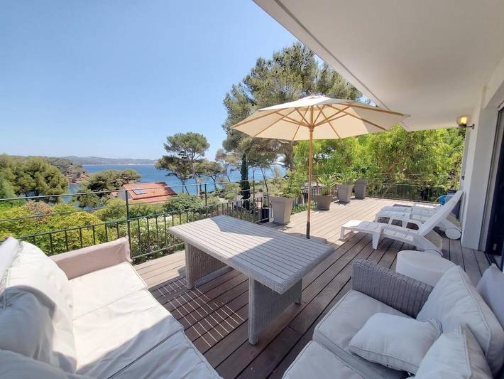 Villa pour 4 personnes, avec Terrasse ainsi que Jardin et Vue
